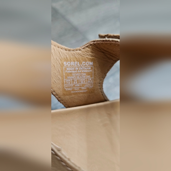 Women's SOREL Roaming Strappy Sandal-Size 7.5 - Picture 6 of 6